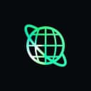 Cybersole logo featuring a green gradient globe with an orbital ring